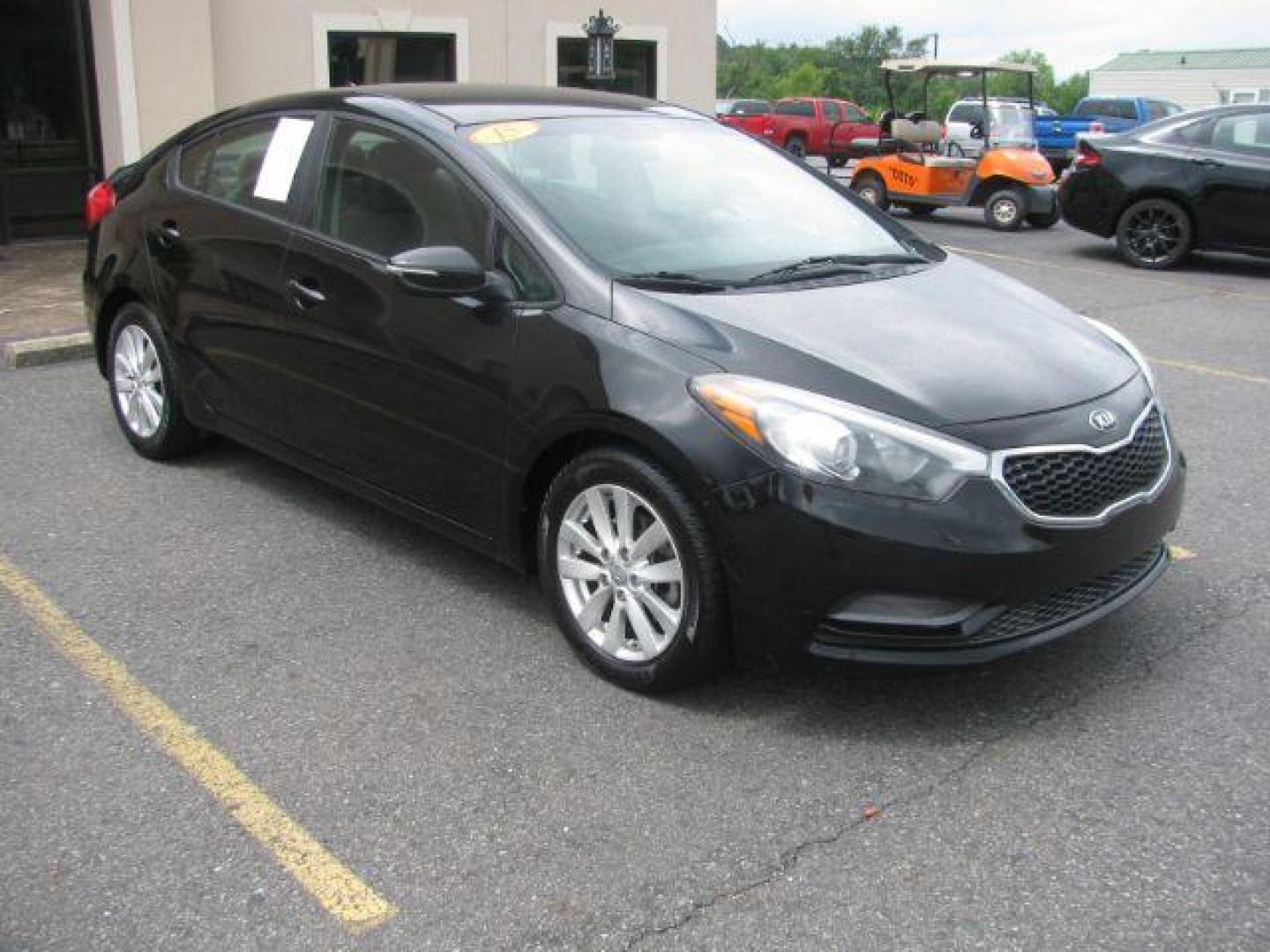 2015 Black Kia Forte EX (KNAFX4A64F5) with an 1.8L L4 DOHC 16V engine, 6-Speed Automatic transmission, located at 2443 Albert Pike, Hot Springs, AR, 71913, (501) 623-6255, 34.492222, -93.109993 - Photo#0