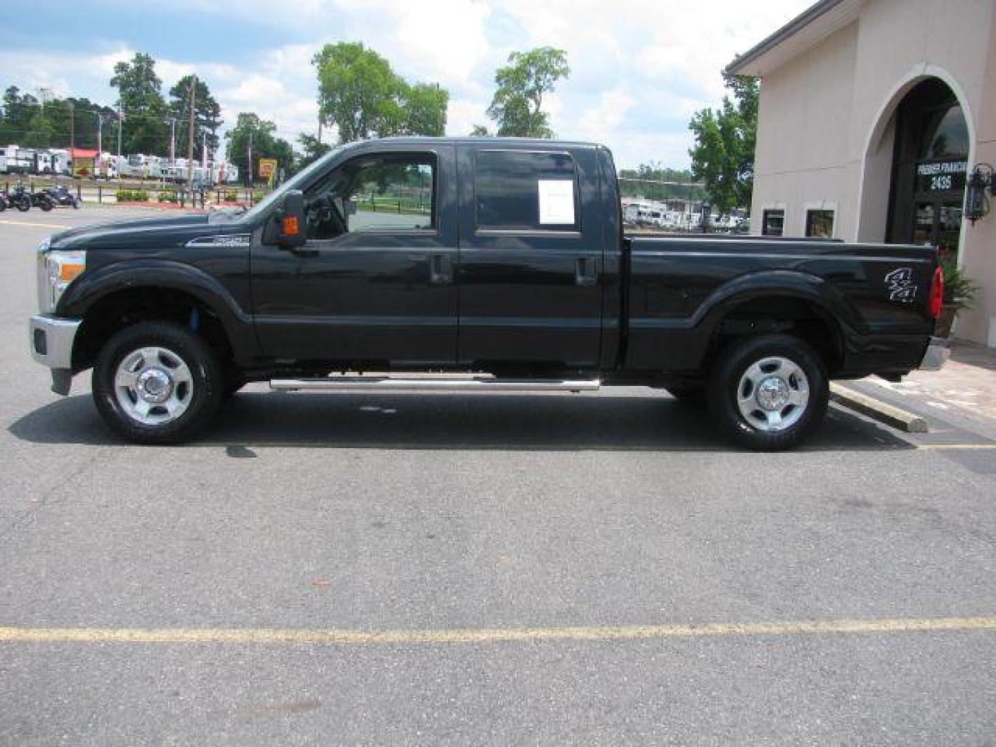 2015 Black Ford F-250 SD XLT Crew Cab 4WD (1FT7W2B66FE) with an 6.2L V8 OHV 16V engine, 6-Speed Automatic transmission, located at 2443 Albert Pike, Hot Springs, AR, 71913, (501) 623-6255, 34.492222, -93.109993 - Photo#1