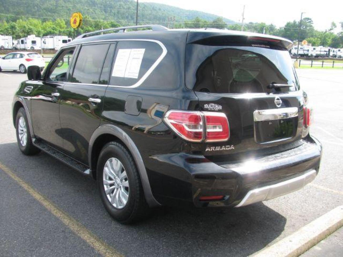 2018 Black Nissan Armada SV 2WD (JN8AY2ND5J9) with an 5.6L V8 DOHC 32V engine, 7-Speed Automatic transmission, located at 2443 Albert Pike, Hot Springs, AR, 71913, (501) 623-6255, 34.492222, -93.109993 - Photo#3