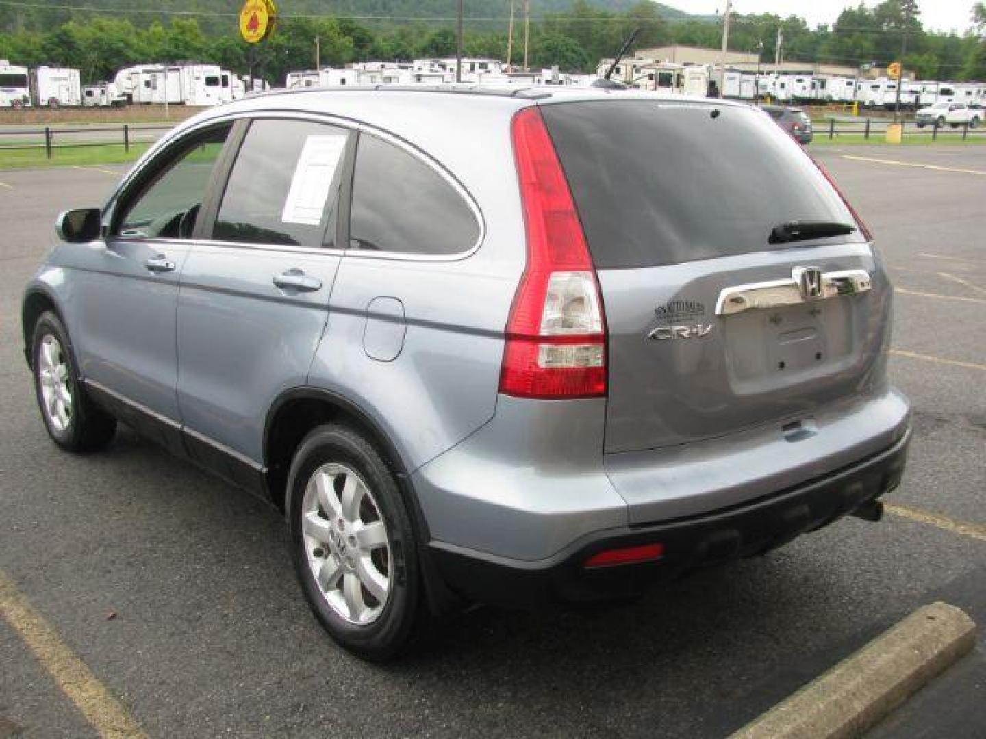 2008 Blue Honda CR-V EX-L 2WD AT (5J6RE38738L) with an 2.4L L4 DOHC 16V engine, 5-Speed Automatic transmission, located at 2443 Albert Pike, Hot Springs, AR, 71913, (501) 623-6255, 34.492222, -93.109993 - Photo#2