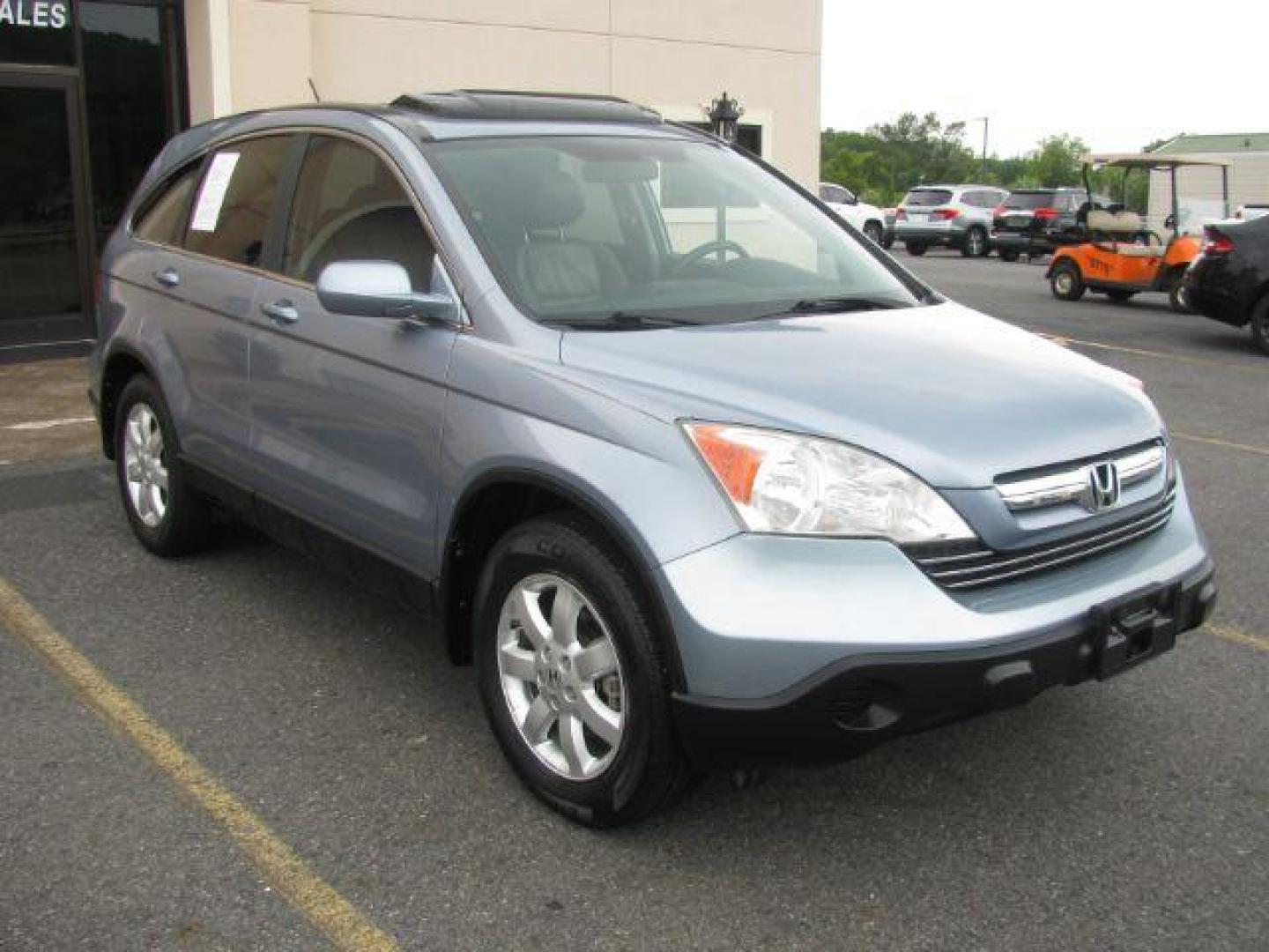 2008 Blue Honda CR-V EX-L 2WD AT (5J6RE38738L) with an 2.4L L4 DOHC 16V engine, 5-Speed Automatic transmission, located at 2443 Albert Pike, Hot Springs, AR, 71913, (501) 623-6255, 34.492222, -93.109993 - Photo#5