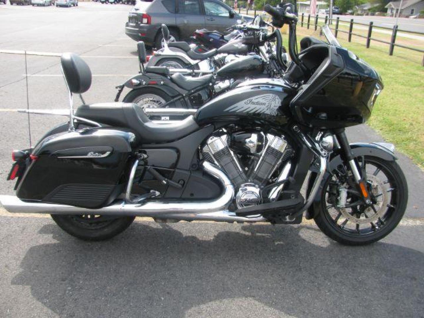 2021 Black Indian Challenger - (56KLCBRRXM3) with an 1769CC engine, located at 2443 Albert Pike, Hot Springs, AR, 71913, (501) 623-6255, 34.492222, -93.109993 - Photo#0