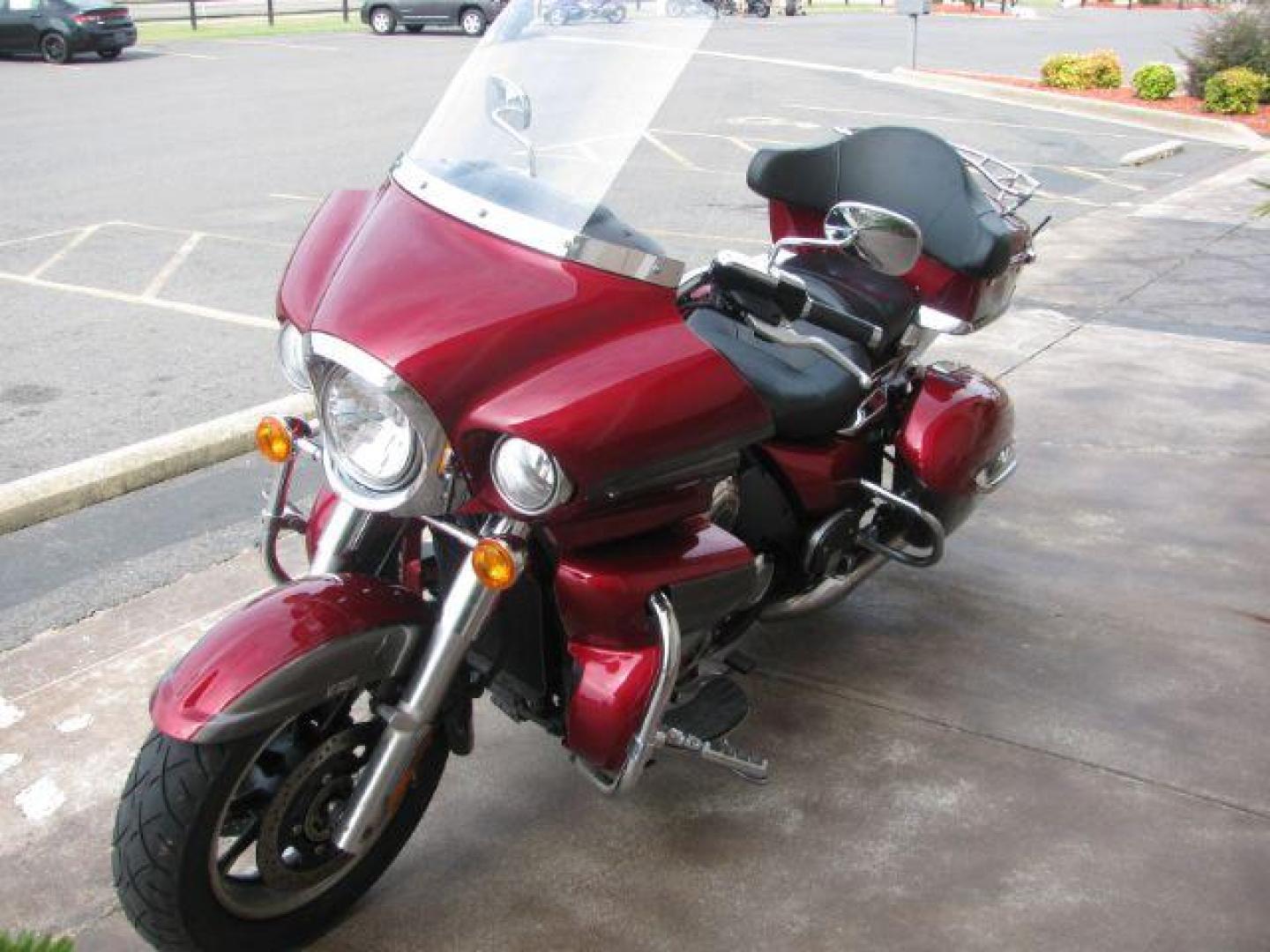 2018 Maroon Kawasaki Vulcan 1700 Voyger - (JKBVNRB14JA) with an 1700CC GAS engine, located at 2443 Albert Pike, Hot Springs, AR, 71913, (501) 623-6255, 34.492222, -93.109993 - Photo#6