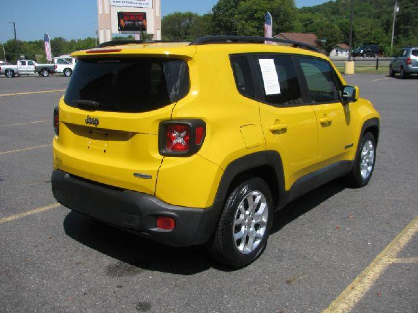 2015 Yellow Jeep Renegade Latitude FWD (ZACCJABT0FP) with an 2.4L L4 DOHC 16V engine, automatic transmission, located at 2443 Albert Pike, Hot Springs, AR, 71913, (501) 623-6255, 34.492222, -93.109993 - Photo#2