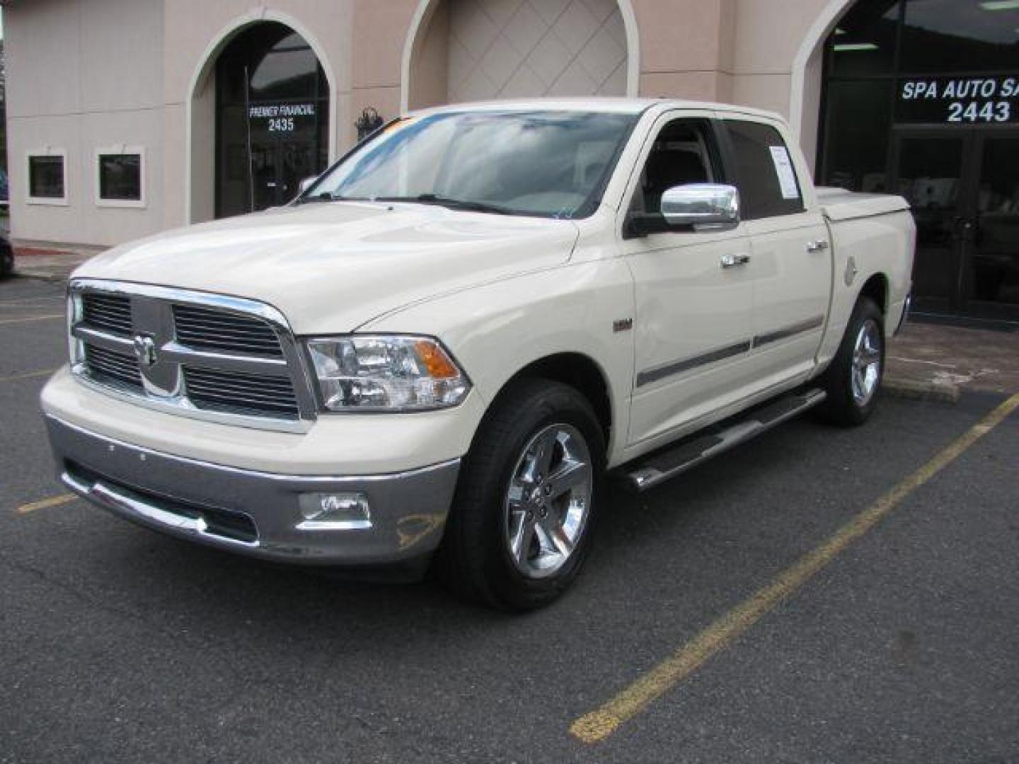 2010 Cream RAM 1500 ST Crew Cab 2WD (1D7RB1CT7AS) with an 5.7L V8 OHV 16V engine, 5-Speed Automatic transmission, located at 2443 Albert Pike, Hot Springs, AR, 71913, (501) 623-6255, 34.492222, -93.109993 - Photo#0