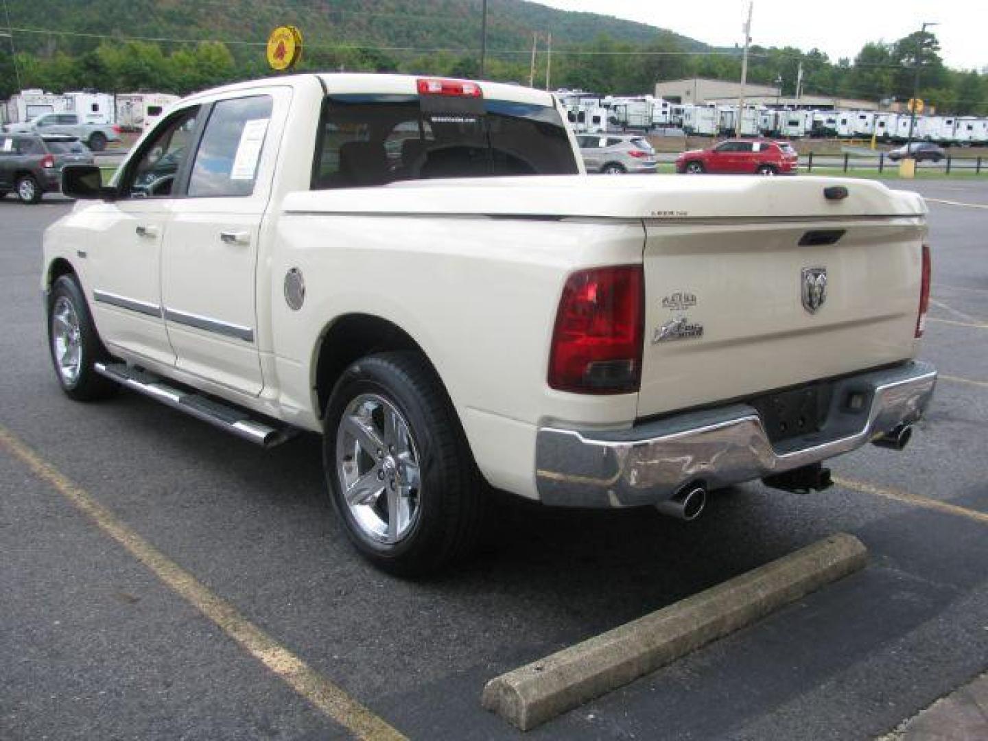 2010 Cream RAM 1500 ST Crew Cab 2WD (1D7RB1CT7AS) with an 5.7L V8 OHV 16V engine, 5-Speed Automatic transmission, located at 2443 Albert Pike, Hot Springs, AR, 71913, (501) 623-6255, 34.492222, -93.109993 - Photo#2