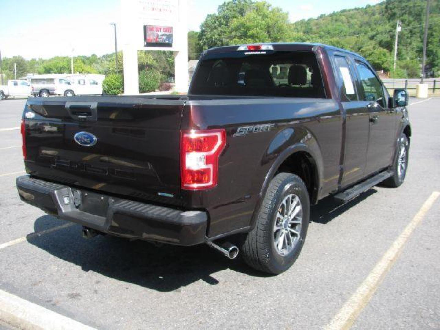 2018 Maroon Ford F-150 XLT SuperCab 6.5-ft. 2WD (1FTEX1CP4JK) with an 2.7L V6 DOHC 24V engine, 6-Speed Automatic transmission, located at 2443 Albert Pike, Hot Springs, AR, 71913, (501) 623-6255, 34.492222, -93.109993 - Photo#2