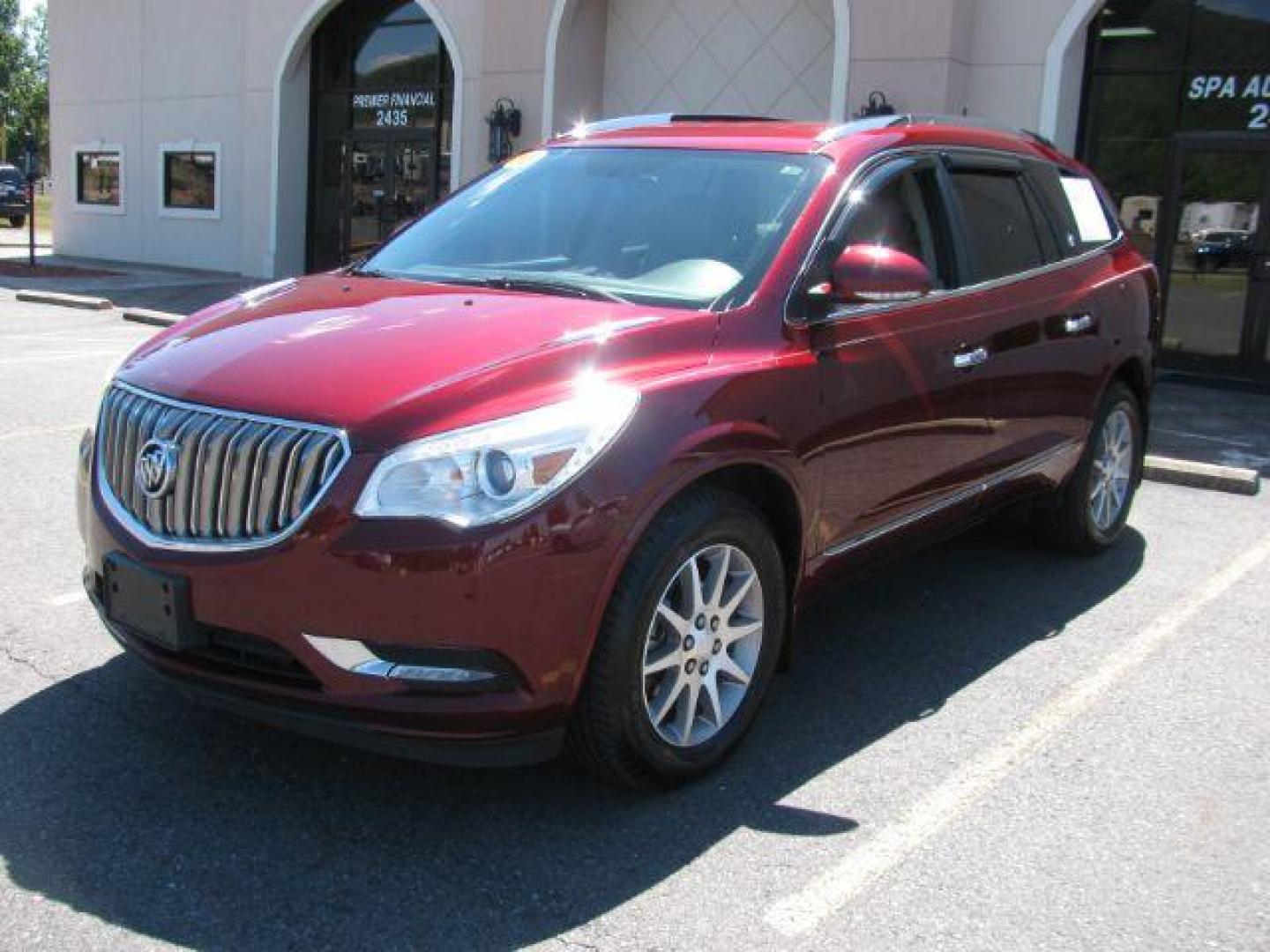 2016 Maroon Buick Enclave Leather FWD (5GAKRBKD2GJ) with an 3.6L V6 DOHC 24V engine, 6-Speed Automatic Overdrive transmission, located at 2443 Albert Pike, Hot Springs, AR, 71913, (501) 623-6255, 34.492222, -93.109993 - Photo#5