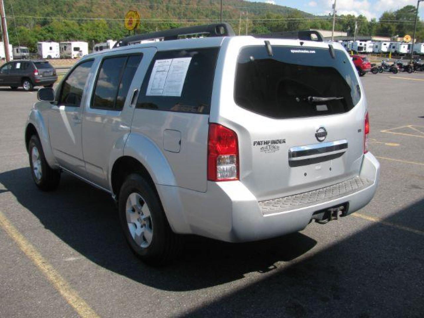 2010 Silver Nissan Pathfinder S 2WD (5N1AR1NN5AC) with an 4.0L V6 DOHC 24V engine, 5-Speed Automatic transmission, located at 2443 Albert Pike, Hot Springs, AR, 71913, (501) 623-6255, 34.492222, -93.109993 - Photo#3