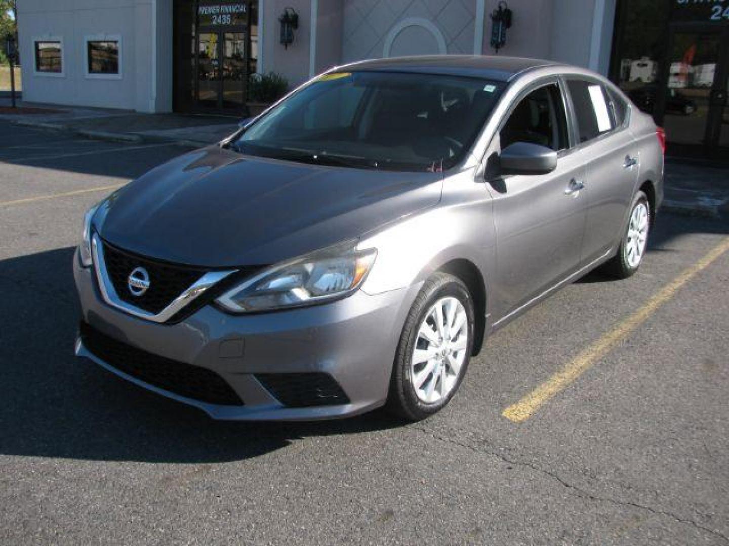 2017 Gray Nissan Sentra S CVT (3N1AB7AP7HY) with an 1.8L L4 SFI DOHC 16V engine, Continuously Variable Transmission transmission, located at 2443 Albert Pike, Hot Springs, AR, 71913, (501) 623-6255, 34.492222, -93.109993 - Photo#0