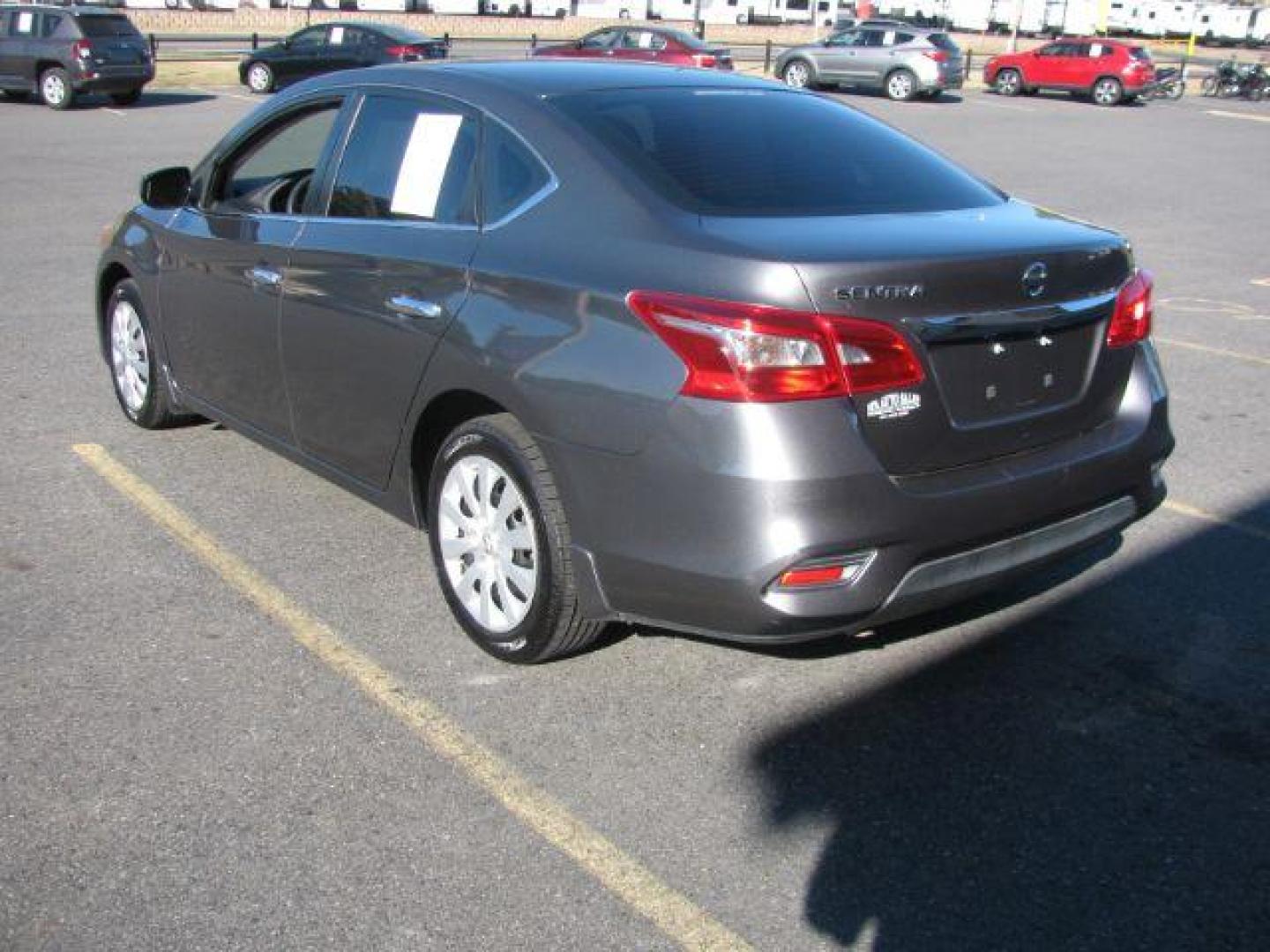 2017 Gray Nissan Sentra S CVT (3N1AB7AP7HY) with an 1.8L L4 SFI DOHC 16V engine, Continuously Variable Transmission transmission, located at 2443 Albert Pike, Hot Springs, AR, 71913, (501) 623-6255, 34.492222, -93.109993 - Photo#2