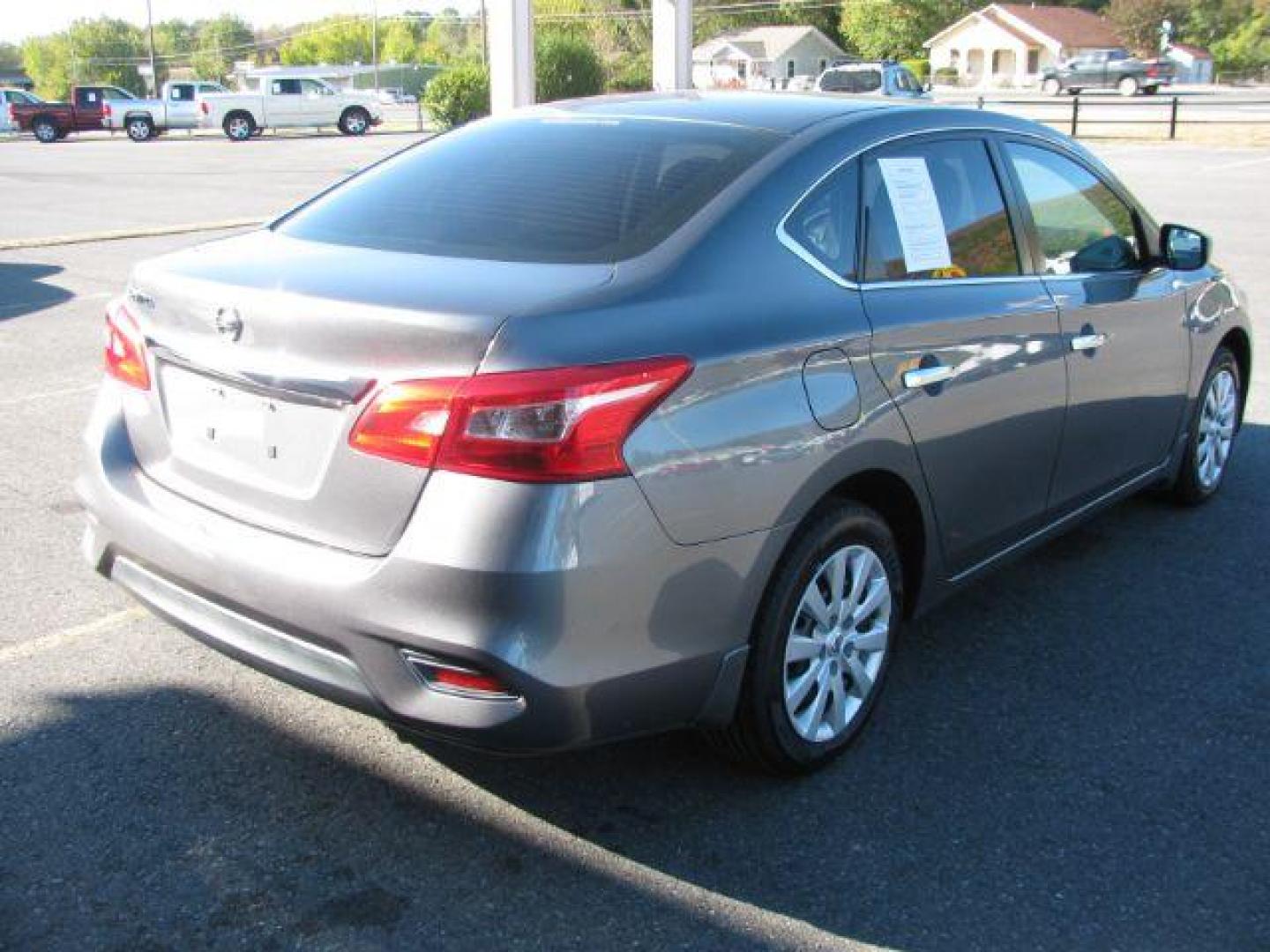 2017 Gray Nissan Sentra S CVT (3N1AB7AP7HY) with an 1.8L L4 SFI DOHC 16V engine, Continuously Variable Transmission transmission, located at 2443 Albert Pike, Hot Springs, AR, 71913, (501) 623-6255, 34.492222, -93.109993 - Photo#3