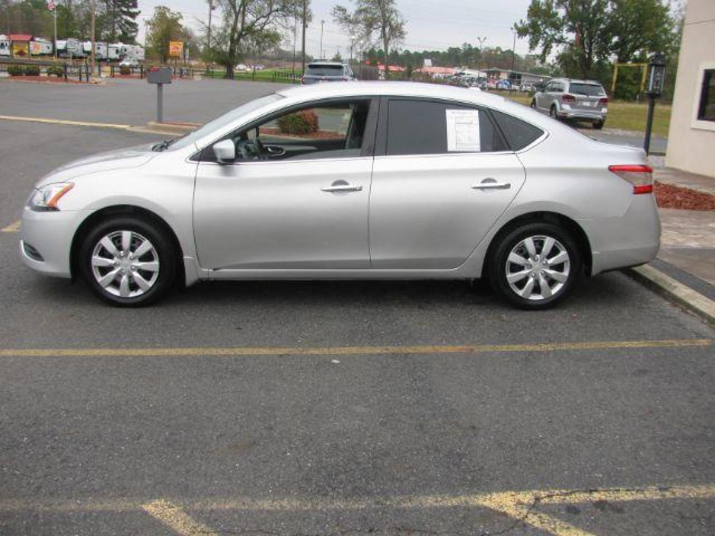 2015 Silver Nissan Sentra S CVT (3N1AB7AP0FL) with an 1.8L L4 SFI DOHC 16V engine, Continuously Variable Transmission transmission, located at 2443 Albert Pike, Hot Springs, AR, 71913, (501) 623-6255, 34.492222, -93.109993 - Photo#1