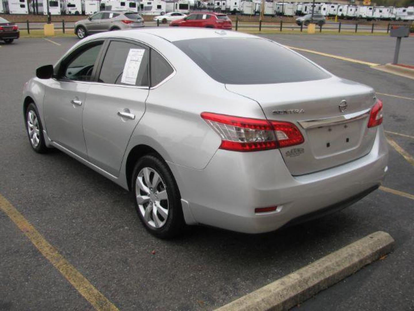 2015 Silver Nissan Sentra S CVT (3N1AB7AP0FL) with an 1.8L L4 SFI DOHC 16V engine, Continuously Variable Transmission transmission, located at 2443 Albert Pike, Hot Springs, AR, 71913, (501) 623-6255, 34.492222, -93.109993 - Photo#2