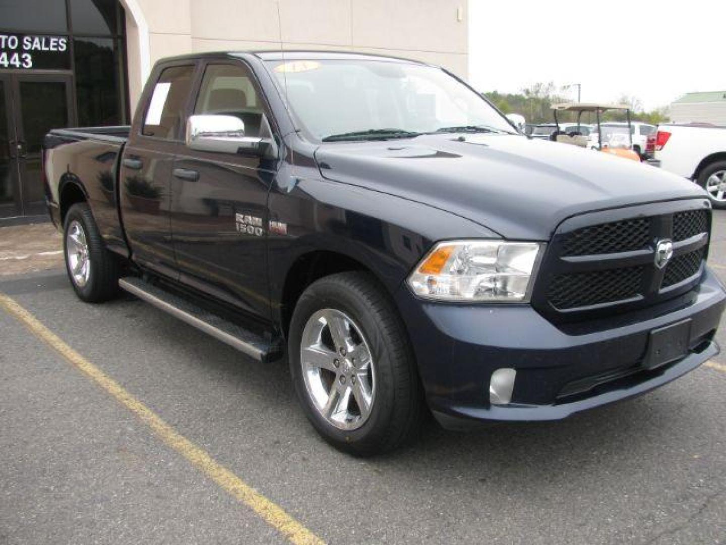 2013 Blue RAM 1500 Tradesman Quad Cab 2WD (1C6RR6FT7DS) with an 5.7L V8 OHV 16V engine, 6-Speed Automatic transmission, located at 2443 Albert Pike, Hot Springs, AR, 71913, (501) 623-6255, 34.492222, -93.109993 - Photo#6