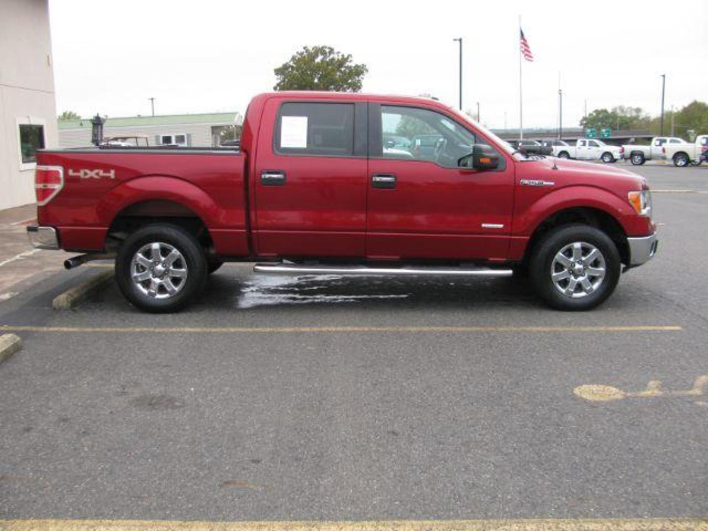 2013 Maroon Ford F-150 XLT SuperCrew 5.5-ft. Bed 4WD (1FTFW1ET3DK) with an 3.5L V6 TURBO engine, 6-Speed Automatic transmission, located at 2443 Albert Pike, Hot Springs, AR, 71913, (501) 623-6255, 34.492222, -93.109993 - Photo#5