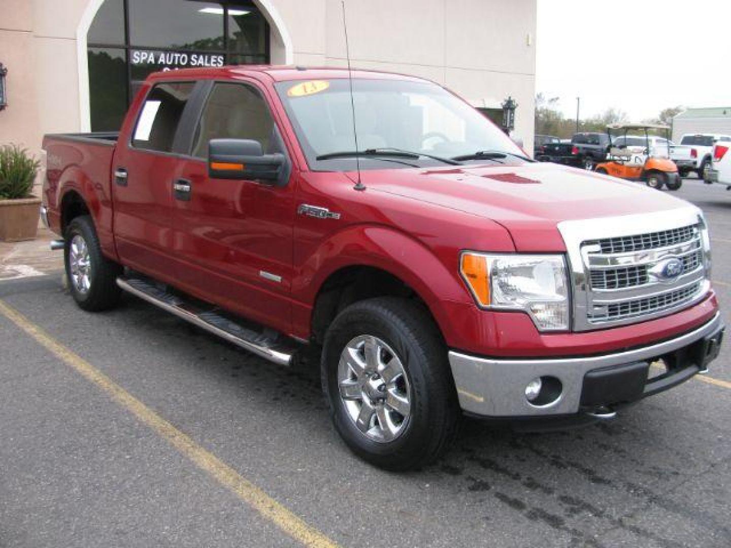 2013 Maroon Ford F-150 XLT SuperCrew 5.5-ft. Bed 4WD (1FTFW1ET3DK) with an 3.5L V6 TURBO engine, 6-Speed Automatic transmission, located at 2443 Albert Pike, Hot Springs, AR, 71913, (501) 623-6255, 34.492222, -93.109993 - Photo#6