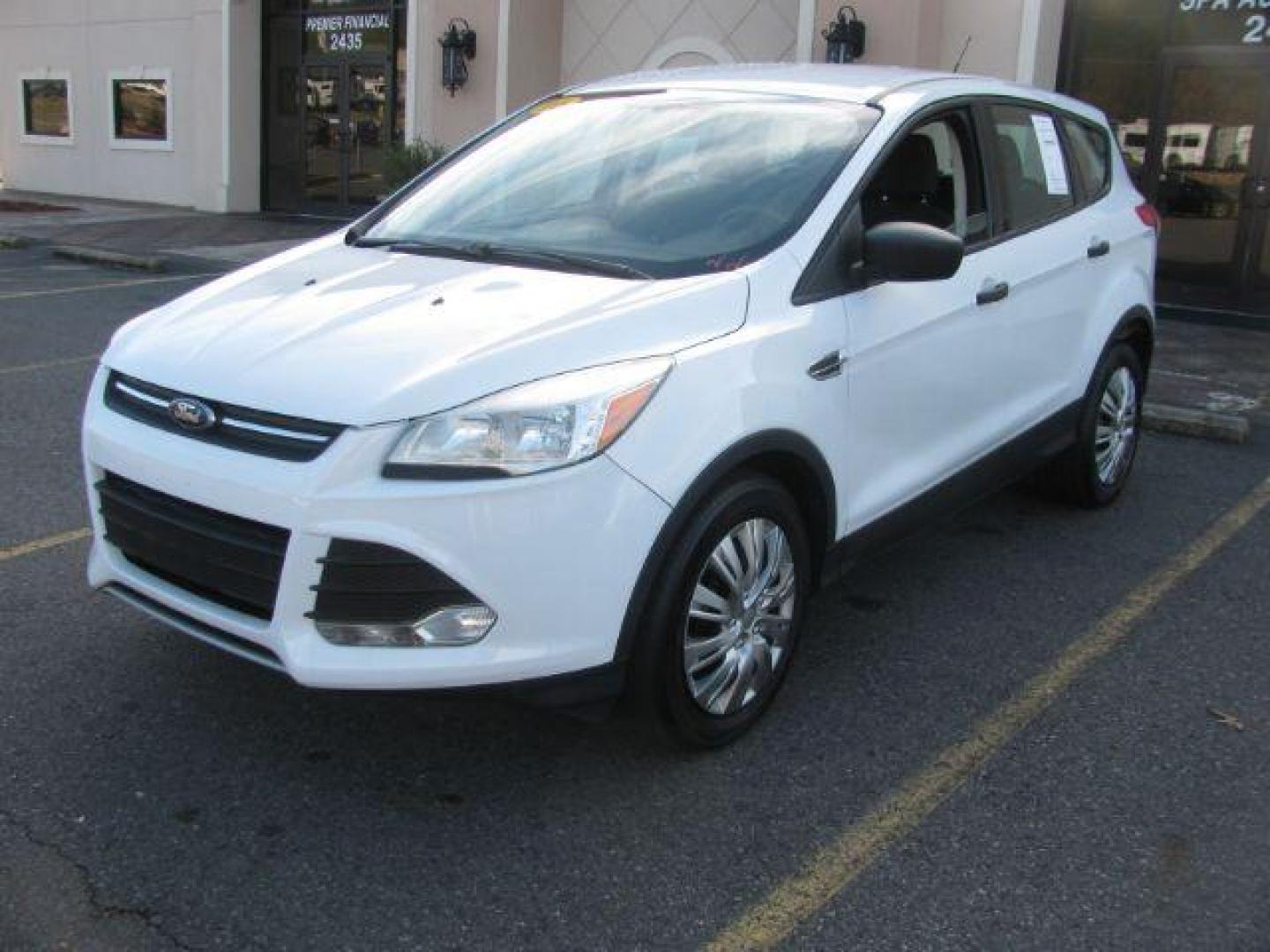 2016 White Ford Escape S FWD (1FMCU0F72GU) with an 2.5L L4 DOHC 16V engine, 6-Speed Automatic transmission, located at 2443 Albert Pike, Hot Springs, AR, 71913, (501) 623-6255, 34.492222, -93.109993 - Photo#0