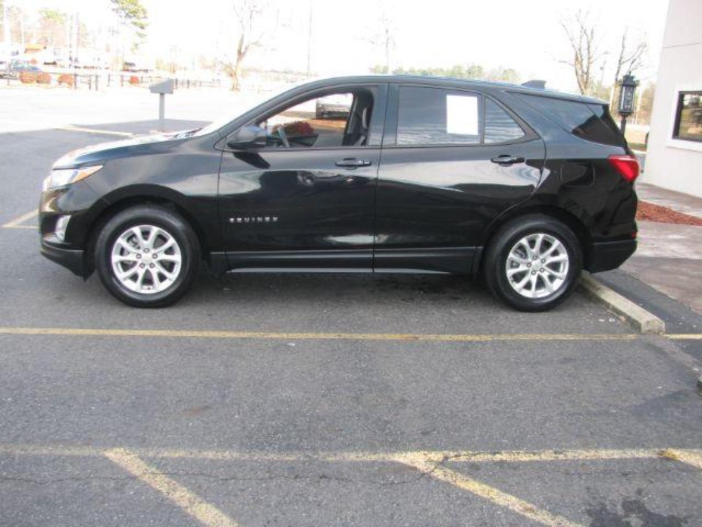 2018 Black Chevrolet Equinox LS 2WD (2GNAXHEV7J6) with an 1.5L L4 DIR DOHC 16V TURBO engine, 6-Speed Automatic transmission, located at 2443 Albert Pike, Hot Springs, AR, 71913, (501) 623-6255, 34.492222, -93.109993 - Photo#1