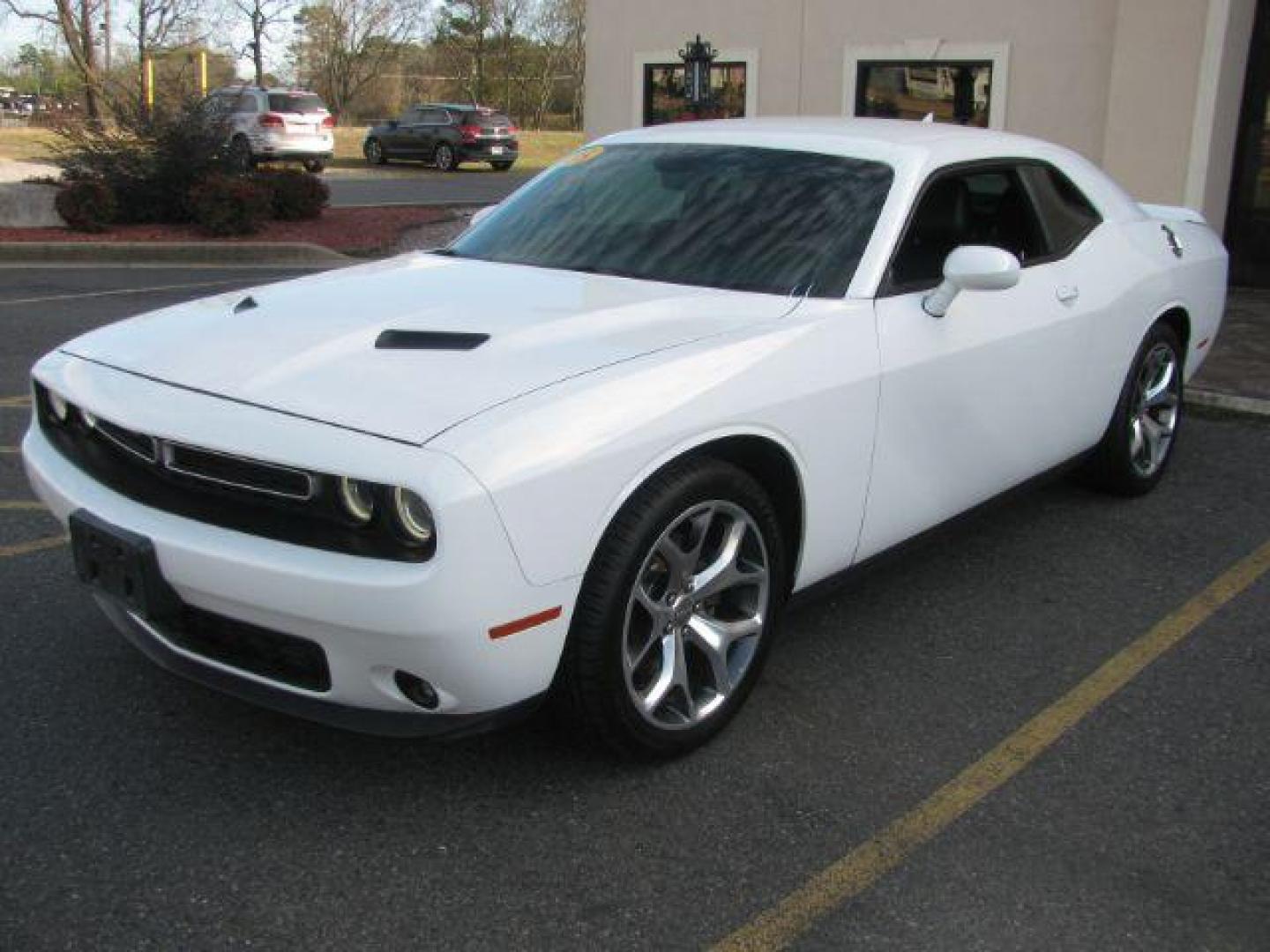 2015 White Dodge Challenger SXT Plus (2C3CDZBG3FH) with an 3.6L V6 DOHC 24V engine, 5-Speed Automatic transmission, located at 2443 Albert Pike, Hot Springs, AR, 71913, (501) 623-6255, 34.492222, -93.109993 - Photo#0