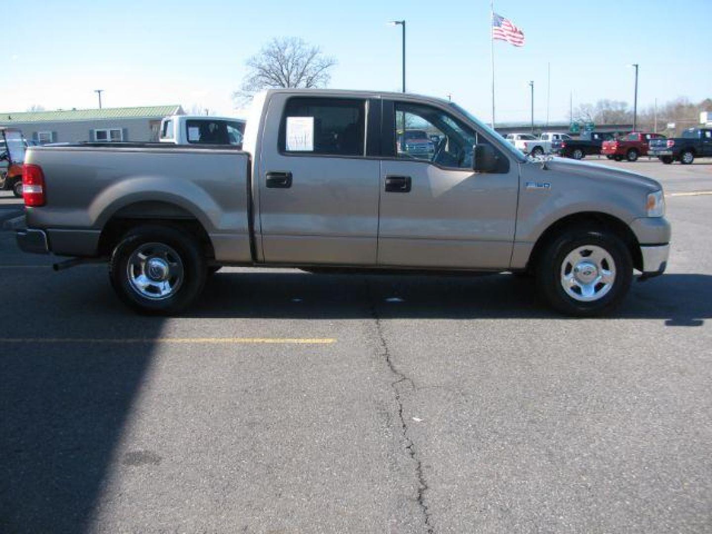 2006 Tan Ford F-150 XLT SuperCrew 2WD (1FTRW12W86K) with an 4.6L V8 SOHC 16V engine, 4-Speed Automatic transmission, located at 2443 Albert Pike, Hot Springs, AR, 71913, (501) 623-6255, 34.492222, -93.109993 - Photo#5