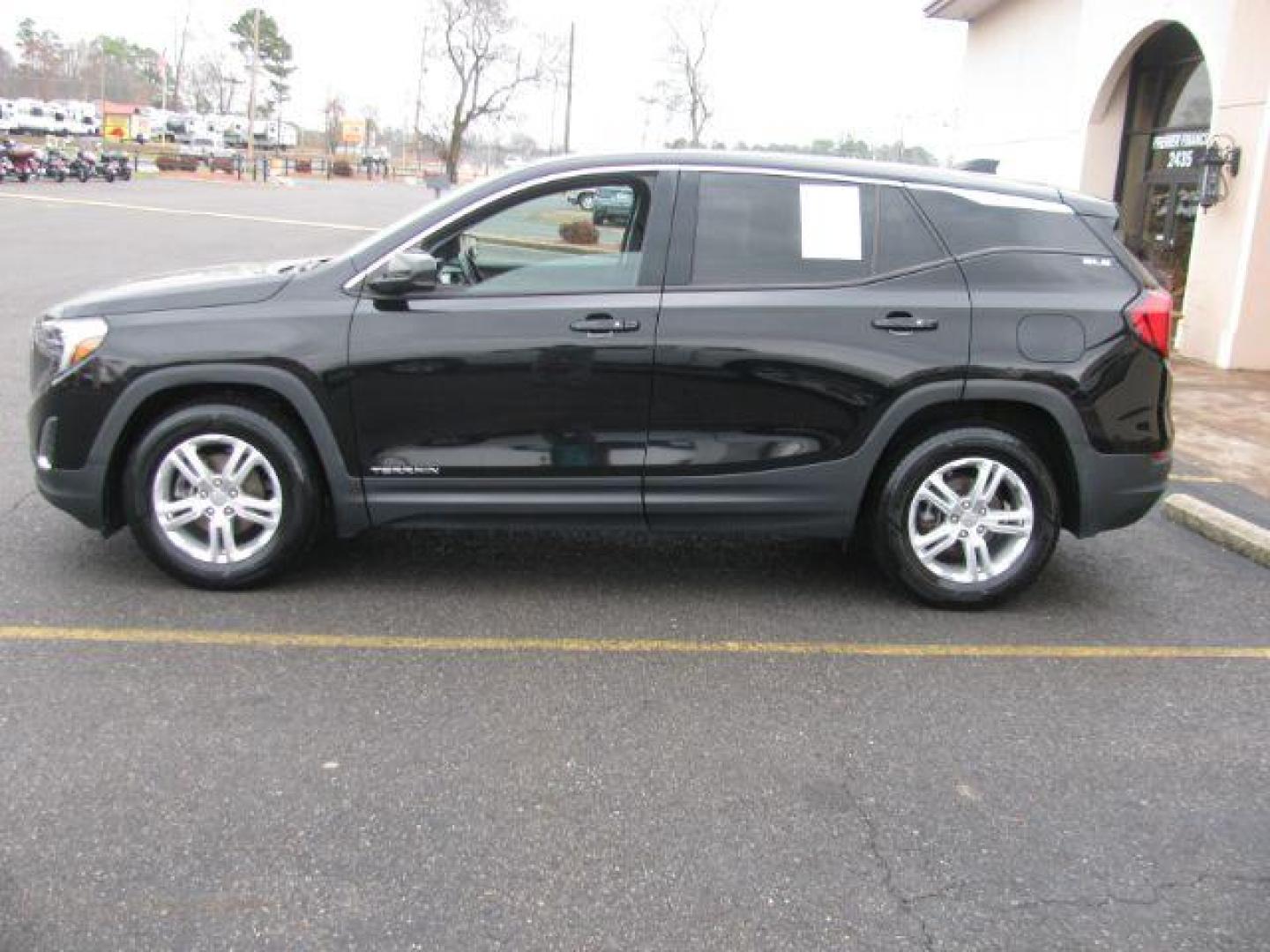 2018 Black GMC Terrain SLE (3GKALMEV3JL) with an 1.5L engine, Auto transmission, located at 2443 Albert Pike, Hot Springs, AR, 71913, (501) 623-6255, 34.492222, -93.109993 - Photo#1