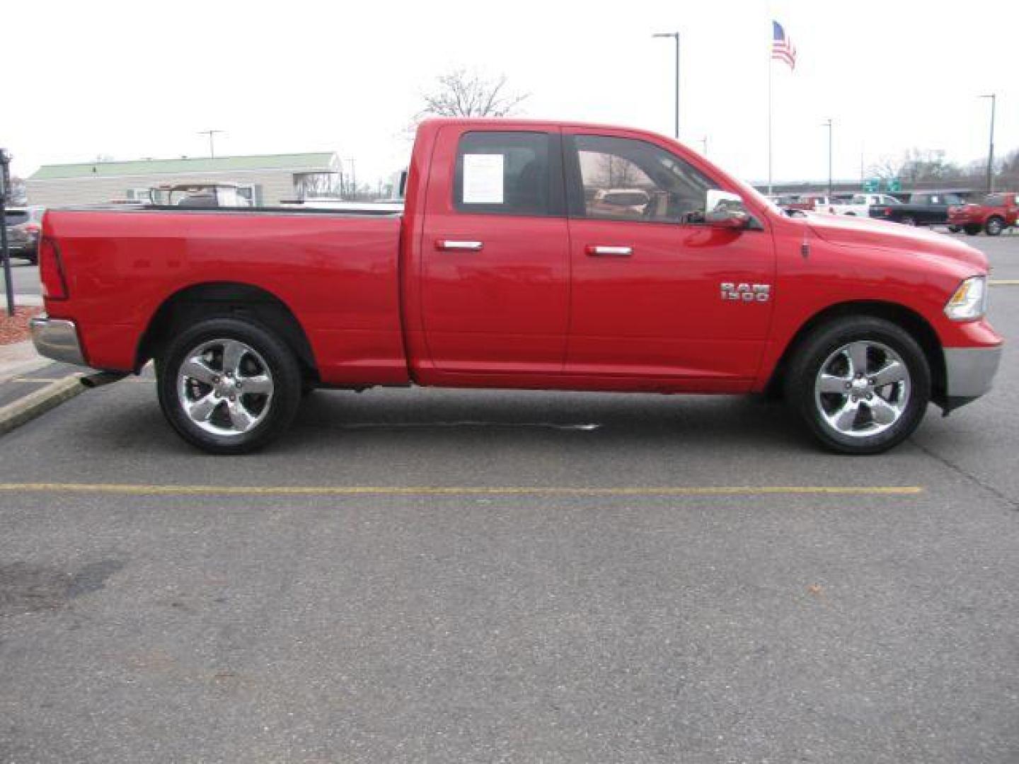 2017 Red RAM 1500 SLT Quad Cab 2WD (1C6RR6GG4HS) with an 3.6L V6 DOHC 24V FFV engine, 8-Speed Automatic transmission, located at 2443 Albert Pike, Hot Springs, AR, 71913, (501) 623-6255, 34.492222, -93.109993 - Photo#5