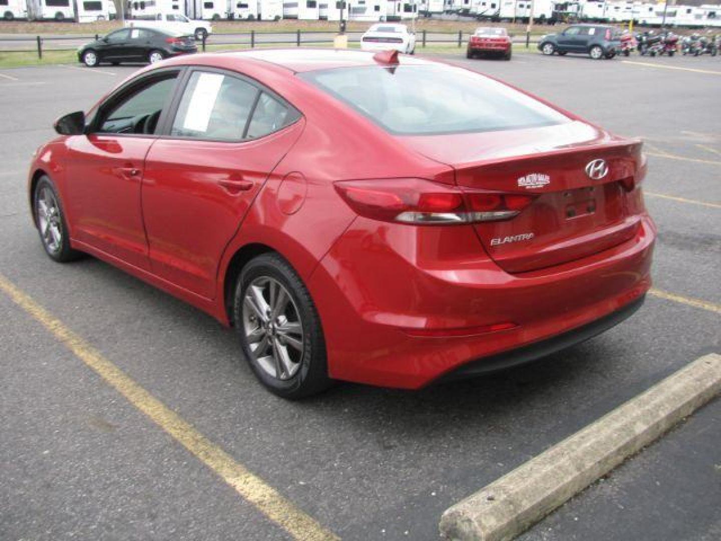 2017 Maroon Hyundai Elantra SE (5NPD84LF7HH) with an 2.0L engine, Auto transmission, located at 2443 Albert Pike, Hot Springs, AR, 71913, (501) 623-6255, 34.492222, -93.109993 - Photo#2