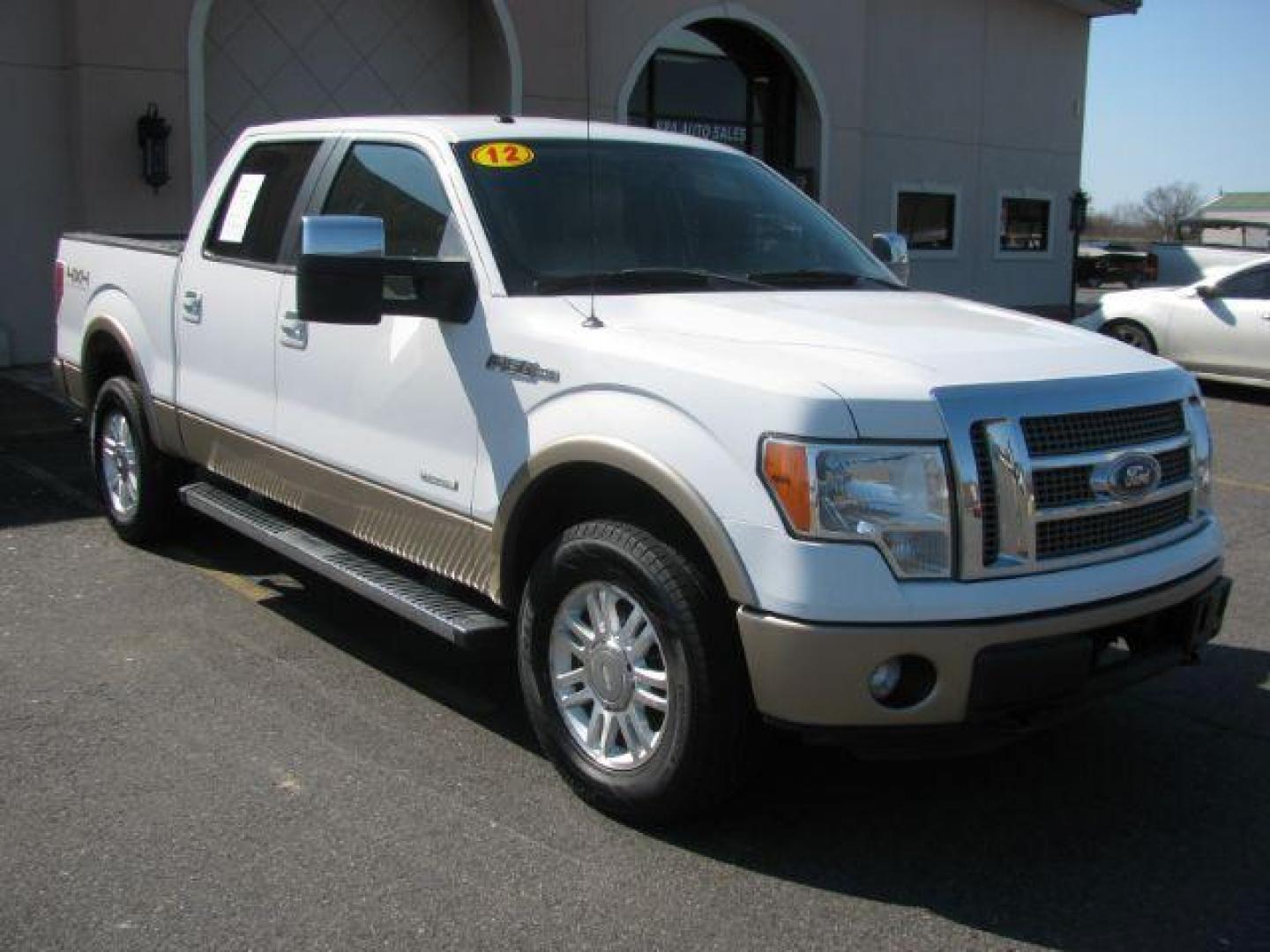 2012 White Ford F-150 Lariat SuperCrew 5.5-ft. Bed 4WD (1FTFW1ET9CF) with an 3.5L V6 TURBO engine, 6-Speed Automatic transmission, located at 2443 Albert Pike, Hot Springs, AR, 71913, (501) 623-6255, 34.492222, -93.109993 - Photo#6