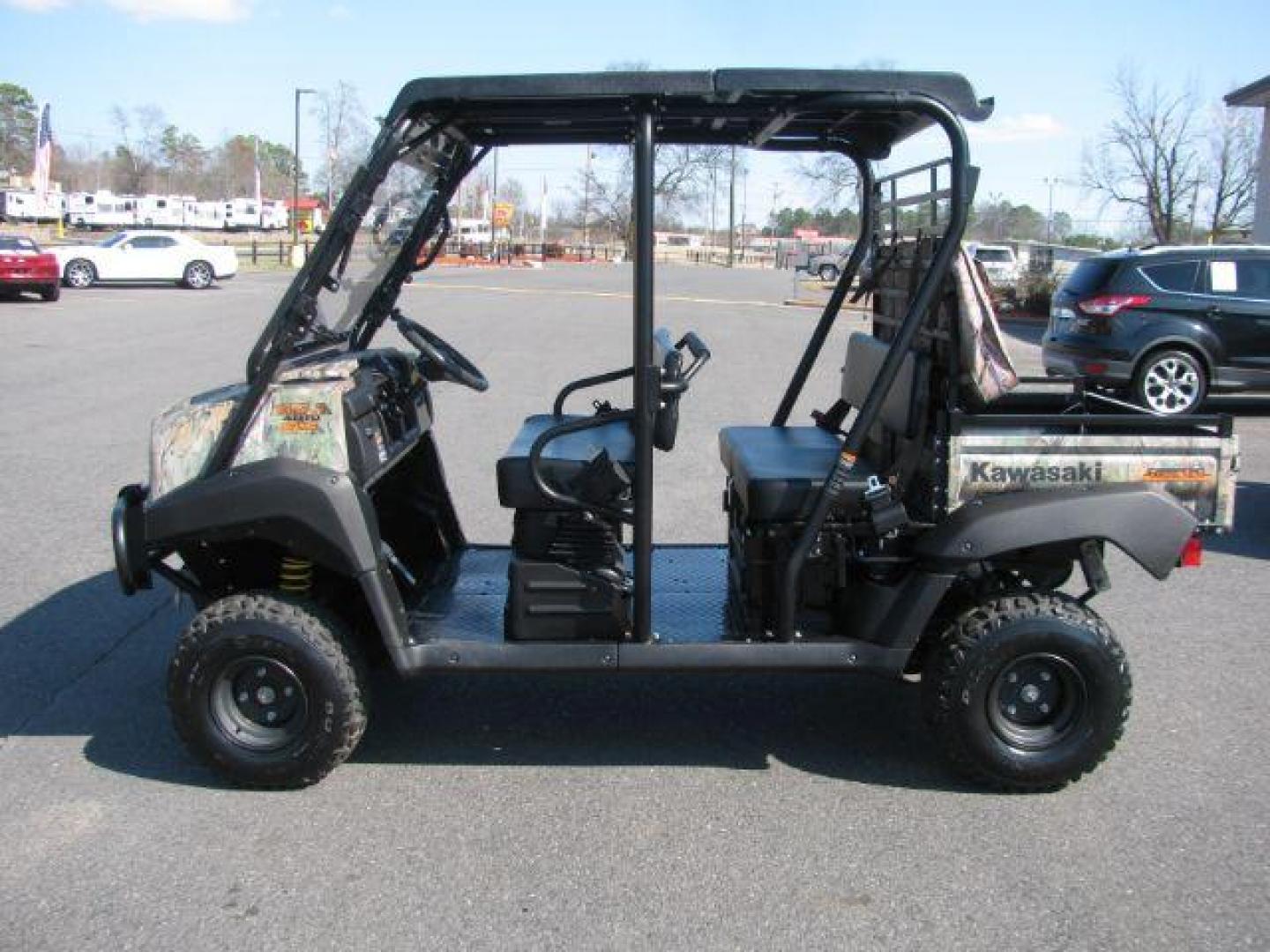 2023 Camo /Black Kawasaki Mule 4010 (JK1ATCC10PB) with an 617cc engine, Automatic transmission, located at 2443 Albert Pike, Hot Springs, AR, 71913, (501) 623-6255, 34.492222, -93.109993 - Photo#0