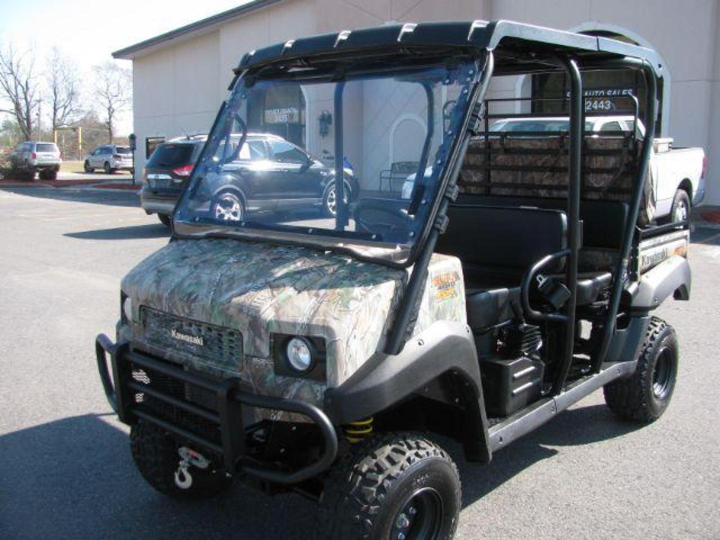 2023 Camo /Black Kawasaki Mule 4010 (JK1ATCC10PB) with an 617cc engine, Automatic transmission, located at 2443 Albert Pike, Hot Springs, AR, 71913, (501) 623-6255, 34.492222, -93.109993 - Photo#1