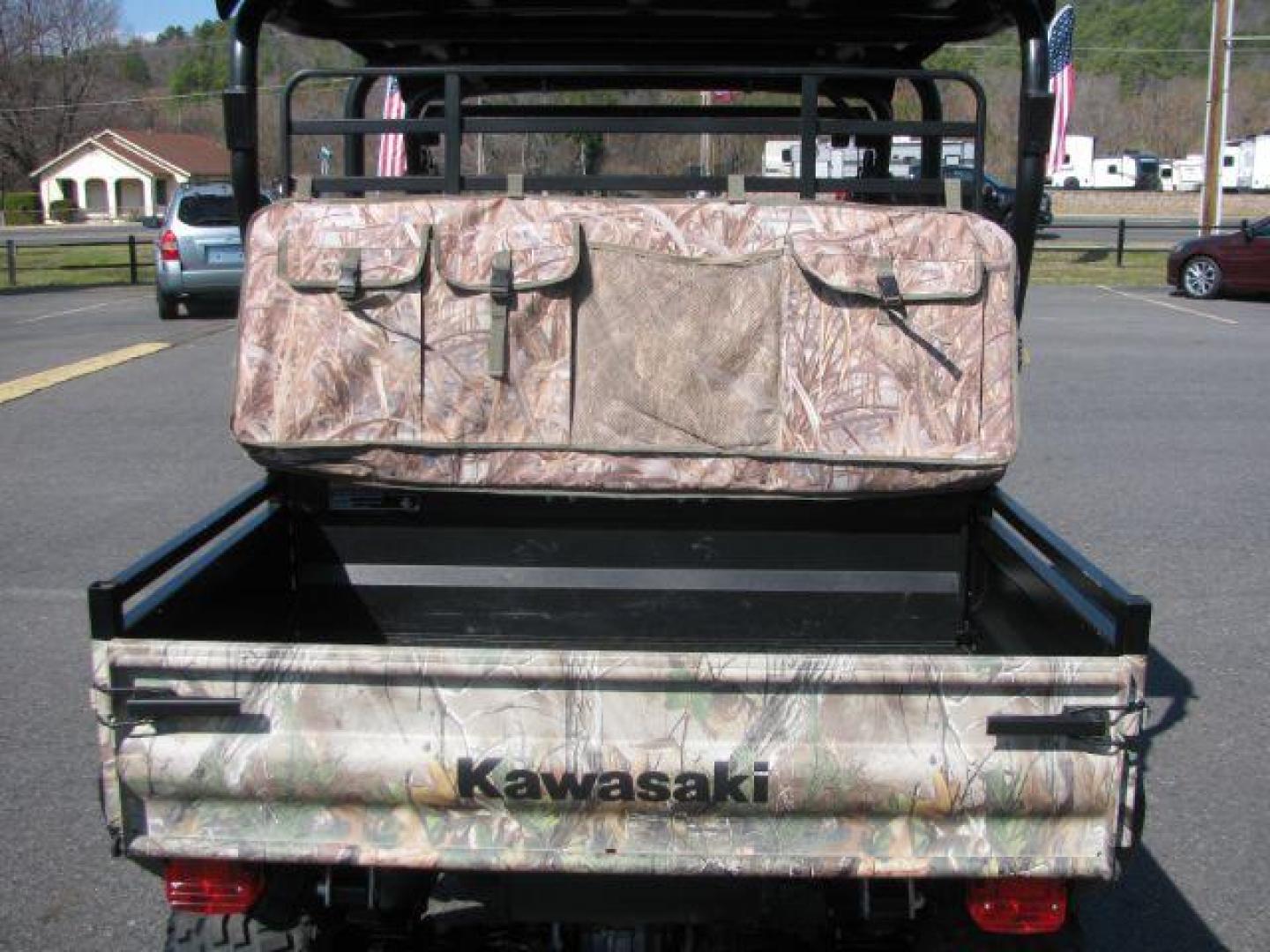 2023 Camo /Black Kawasaki Mule 4010 (JK1ATCC10PB) with an 617cc engine, Automatic transmission, located at 2443 Albert Pike, Hot Springs, AR, 71913, (501) 623-6255, 34.492222, -93.109993 - Photo#4