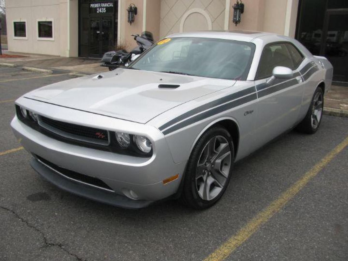 2012 Silver Dodge Challenger R/T (2C3CDYBT1CH) with an 5.7L V8 OHV 16V engine, 4-Speed Automatic transmission, located at 2443 Albert Pike, Hot Springs, AR, 71913, (501) 623-6255, 34.492222, -93.109993 - Photo#0