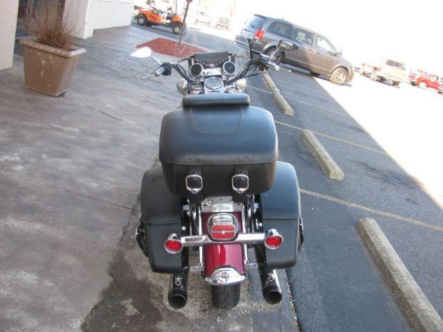 2004 Maroon Harley-Davidson FLHRCI Road King (1HD1FRW1X4Y) with an 1450CC engine, located at 2443 Albert Pike, Hot Springs, AR, 71913, (501) 623-6255, 34.492222, -93.109993 - Photo#3