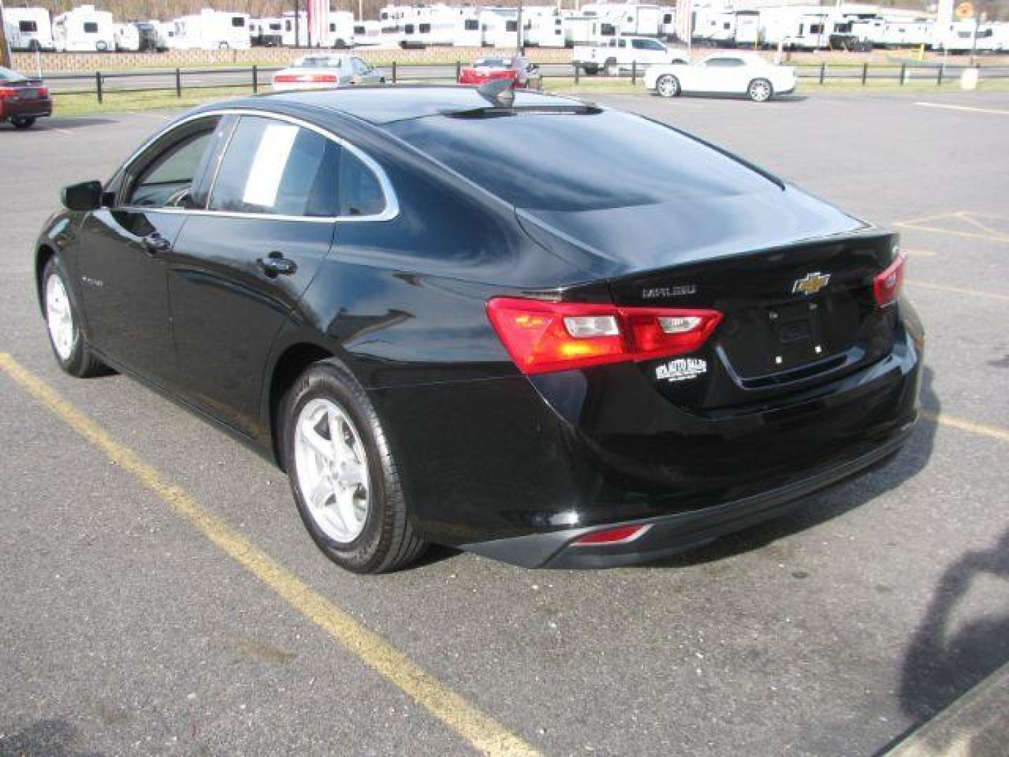 2016 Black Chev Malibu LS (1G1ZB5ST7GF) with an 1.5L engine, Auto transmission, located at 2443 Albert Pike, Hot Springs, AR, 71913, (501) 623-6255, 34.492222, -93.109993 - Photo#2