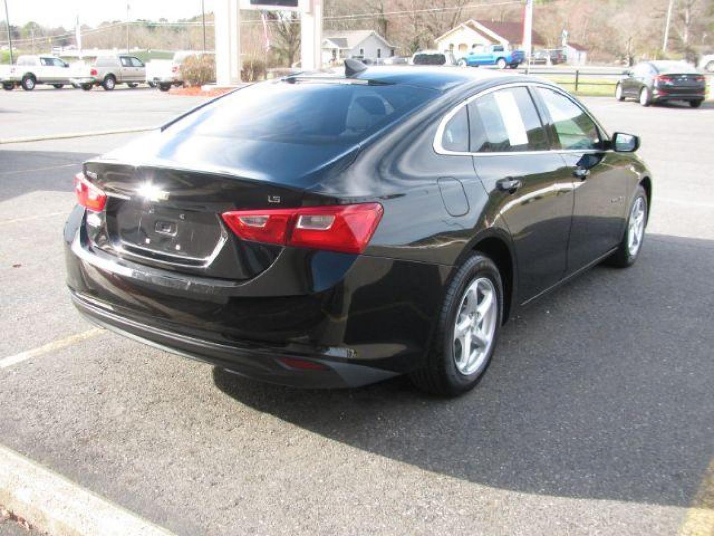 2016 Black Chev Malibu LS (1G1ZB5ST7GF) with an 1.5L engine, Auto transmission, located at 2443 Albert Pike, Hot Springs, AR, 71913, (501) 623-6255, 34.492222, -93.109993 - Photo#3