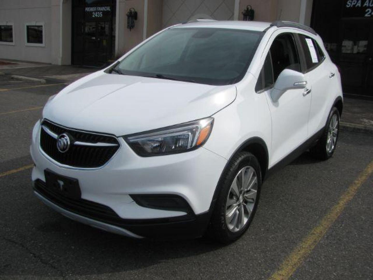 2017 White Buick Encore Preferred (KL4CJASB2HB) with an Ecotec 1.4L I-4 DOHC engine, located at 2443 Albert Pike, Hot Springs, AR, 71913, (501) 623-6255, 34.492222, -93.109993 - Photo#0