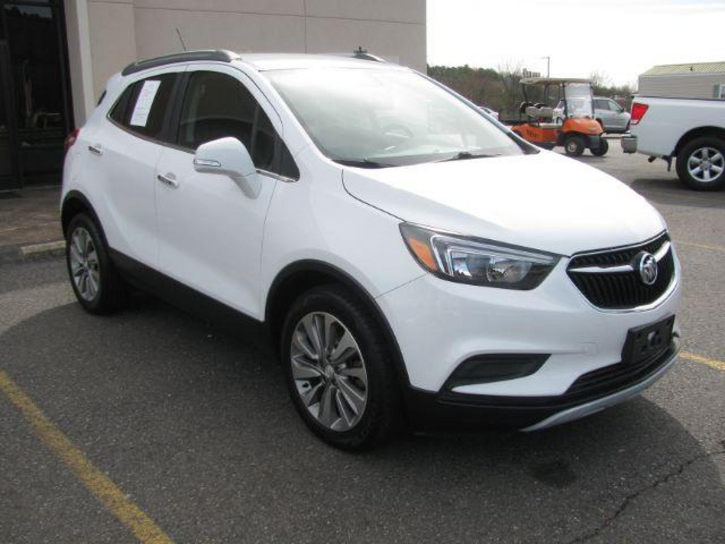 2017 White Buick Encore Preferred (KL4CJASB2HB) with an Ecotec 1.4L I-4 DOHC engine, located at 2443 Albert Pike, Hot Springs, AR, 71913, (501) 623-6255, 34.492222, -93.109993 - Photo#5